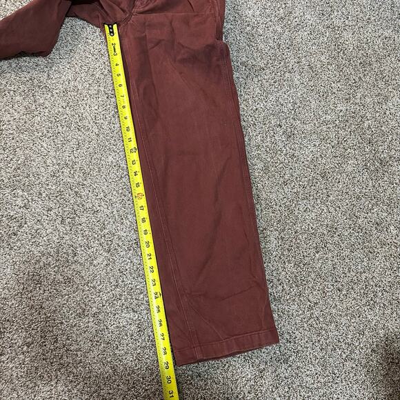 TNA Women's Greenwich Pant Size 2 In Burgundy - Picture 6 of 11